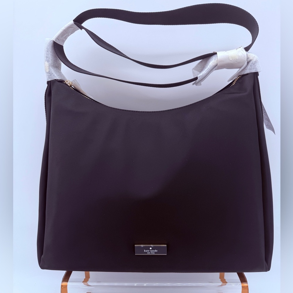 Kate Spade Carter Nylon Large Convertible Crossbody Black